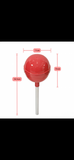 Fillable Lollipop Style Containers