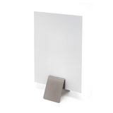 M-Shape Poster Holder Chrome Finish