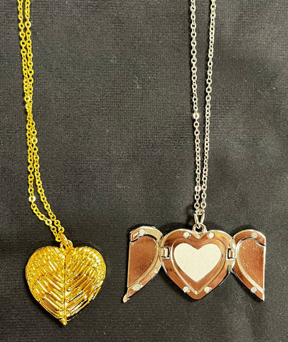Heart Lockets for Sublimation