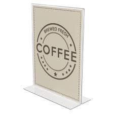 T shape Menu Holder - Dws supplies 